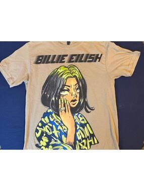 Billie Eilish Concert Graphic T-Shirt Size Small From the 2020 Tour